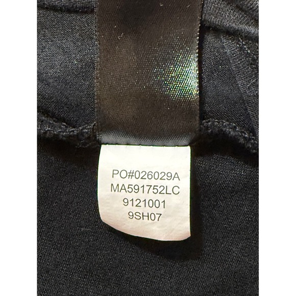 Liz Claiborne Bell Sleeve Top Womens XL Black Velvet Burnout Paisley Whimsigoth - Picture 6 of 12